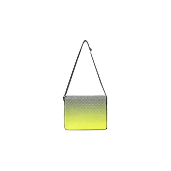 EMPORIO ARMANI PVC Messenger Bag Shoulder Bag Crossbody Bag Men's Yellow