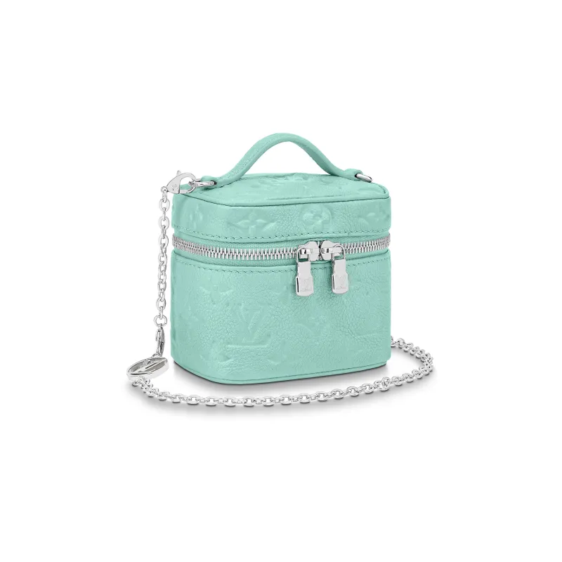 LOUIS VUITTON Micro Vanity Pearly Lagoon Turquoise-0