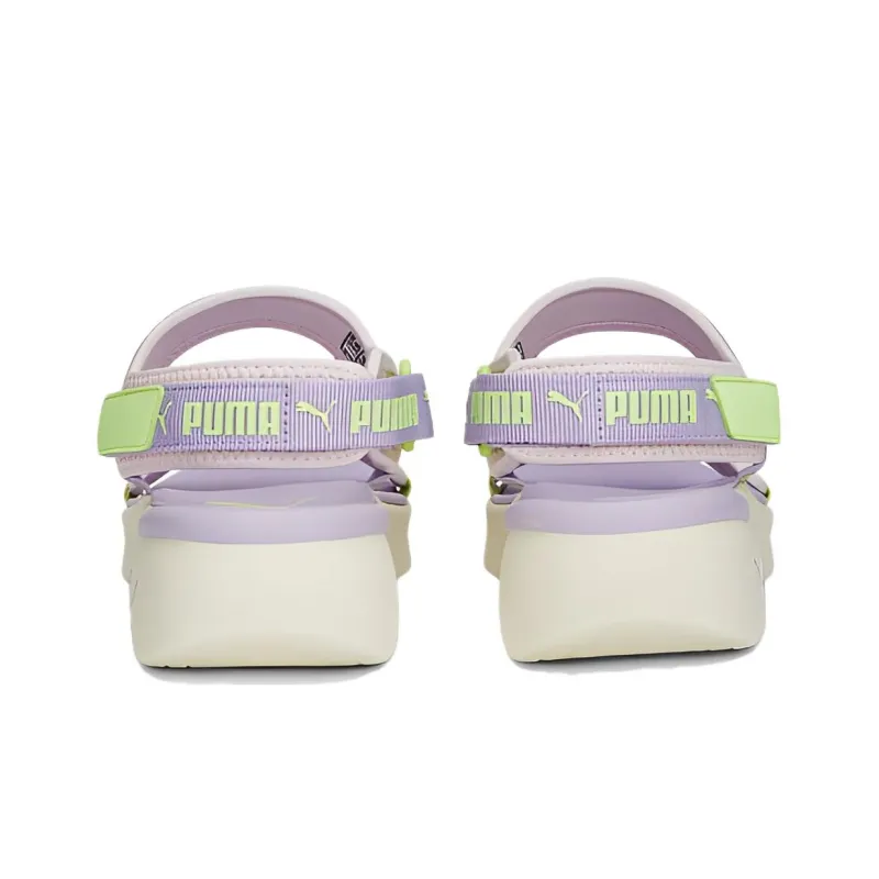 PUMA Sports Sandals Women's Purple Green-2