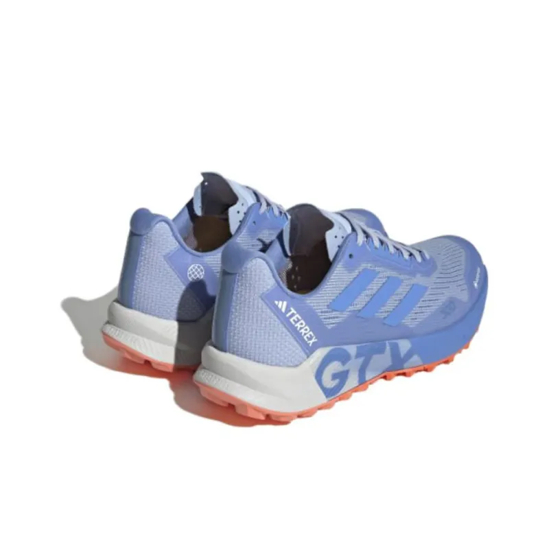 adidas Terrex Agravic Flow 2.0 GORE-TEX 'Blue Dawn Orange'-3