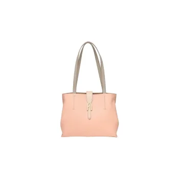 Furla Sofia Collection Leather Tote Bag, Shopping Bag, Handbag, Shoulder Bag Large Size Women's Fuchsia