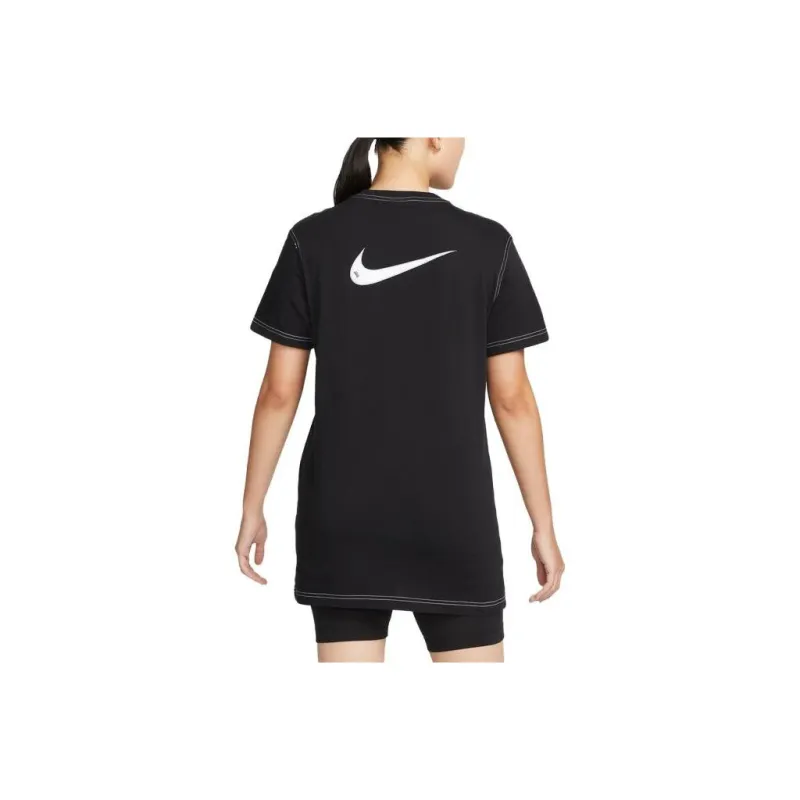 Nike Short Sleeved Dresses Women's Black-1