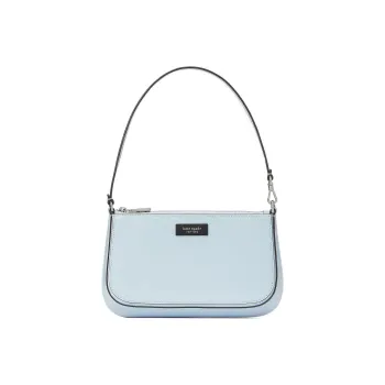 Kate Spade Sam Leather Envelope Bag Clutch Handbag Mini Women's Blue