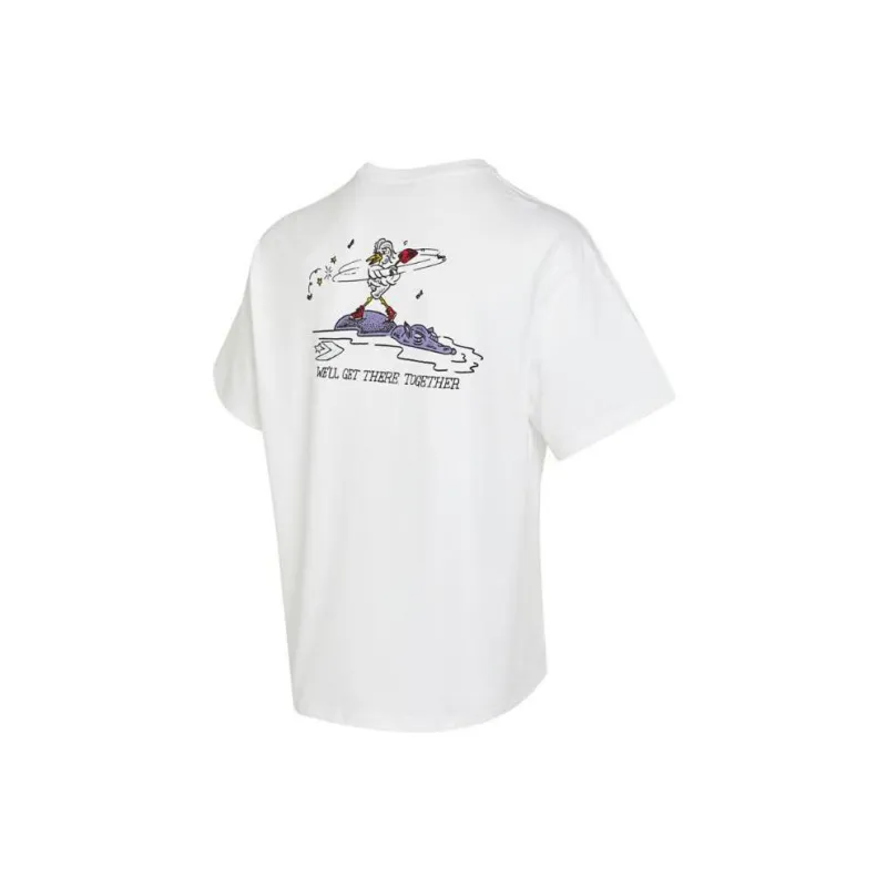 Converse Swamp Pals T Shirt Men's True White-1