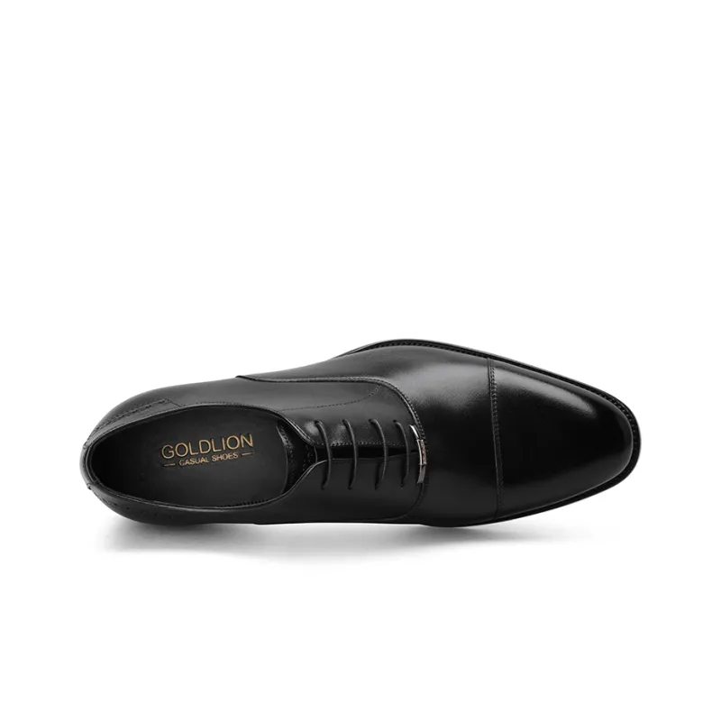 GOLDLION Dress Shoes Men's Black-2