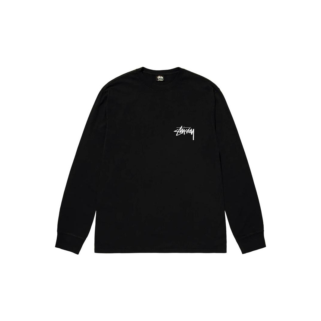 Stussy Gold Lion L/S Tee - POIZON