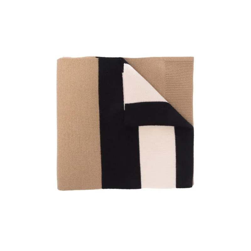 Burberry Knit Scarves Kids Brown-0