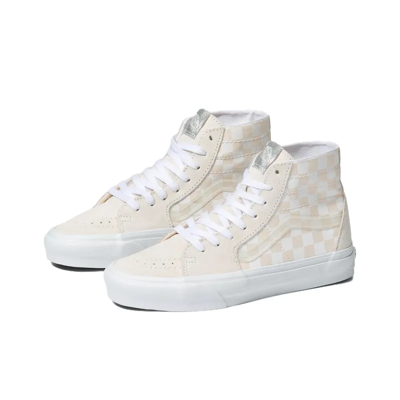 Sk8 Vans Hi Tapered 'Crystal Sidestripe Checkerboard'-2