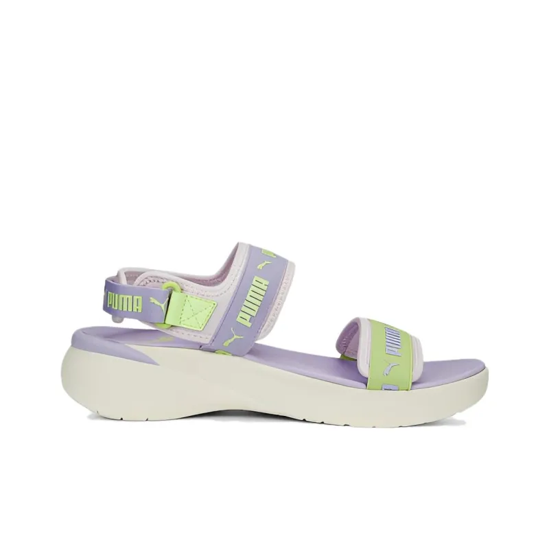 PUMA Sports Sandals Women's Purple Green-1