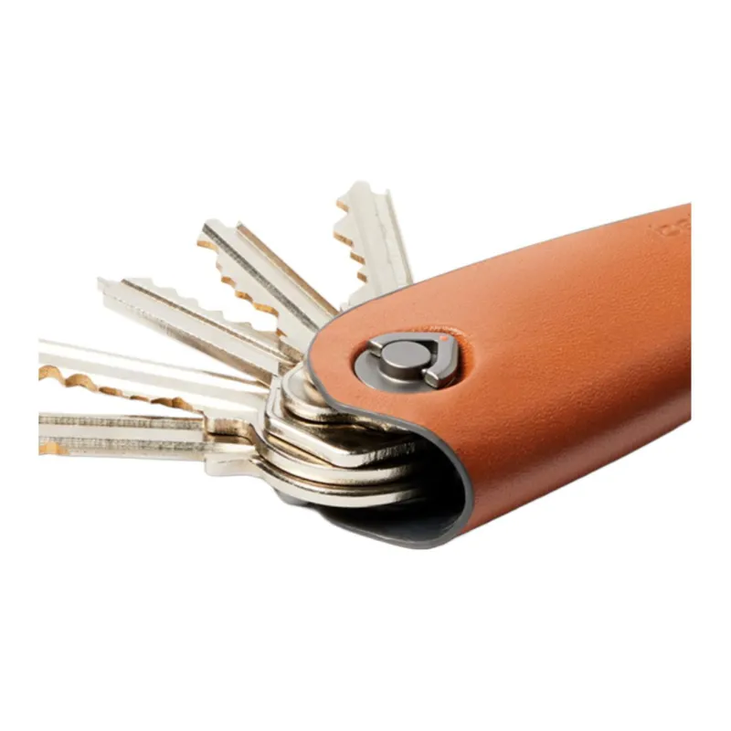 BELLROY Cow Leather Key Pouch Regular Unisex Terracotta Brown-1