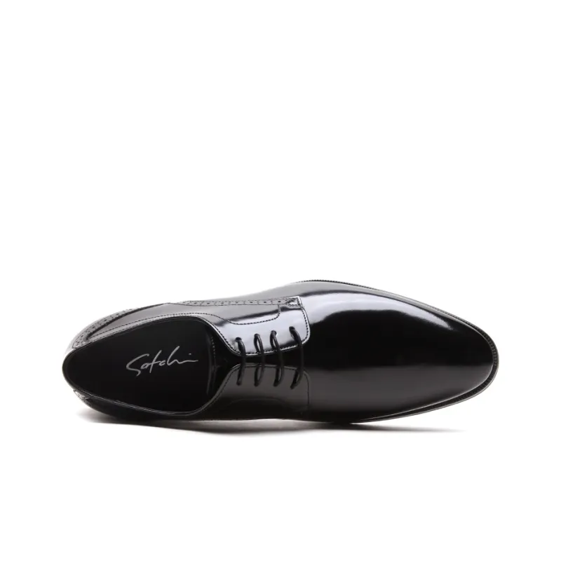 Satchi Dress Shoes Men Low Top Black-3