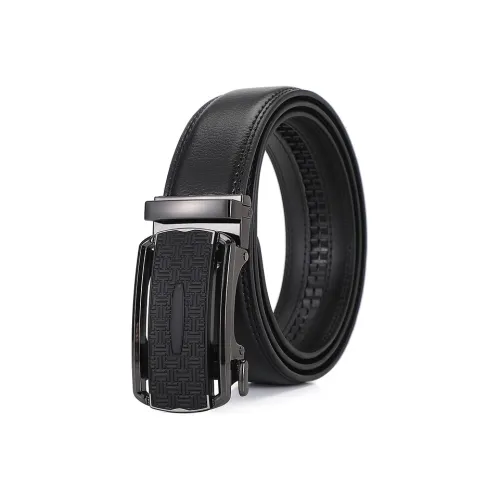 KENMO Subtle And Elegant Business Casual Convenient Automatic Buckle Width 3.5cm Gift Box Set Leather Belts Men's