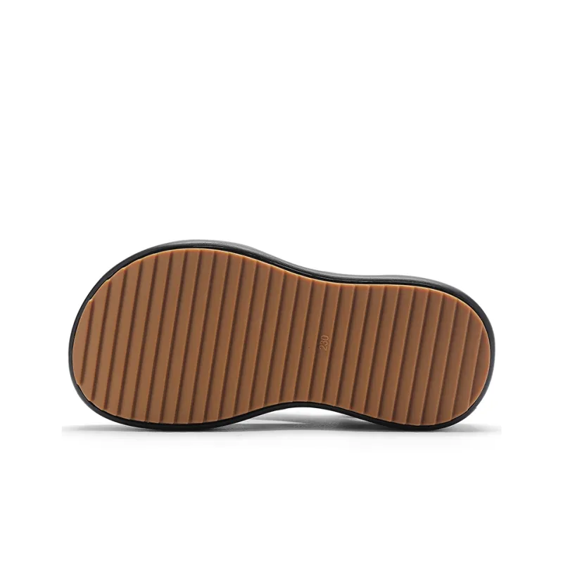 ELLE One Strap Slippers 4cm Women's-4