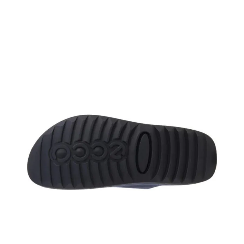 Ecco Abrasion Resistant Slip Resistant Slide Slippers Men's Midnight Blue-3