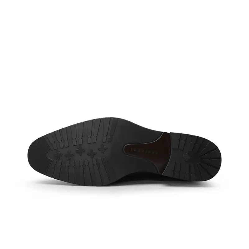 GOLDLION Dress Shoes Men's Black-4