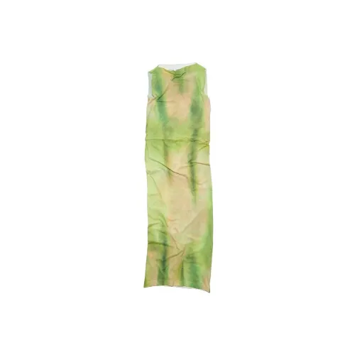 Acne Studios Sleeveless Dresses Women's Lime Green