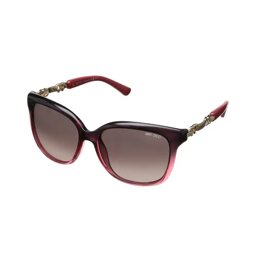 Jimmy Choo Sunglasses Women's Deep Red