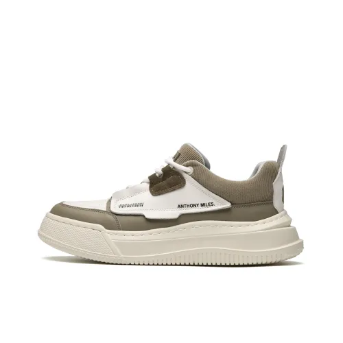 Anthony Miles Stylish Skateboarding Shoes Men's Ecru