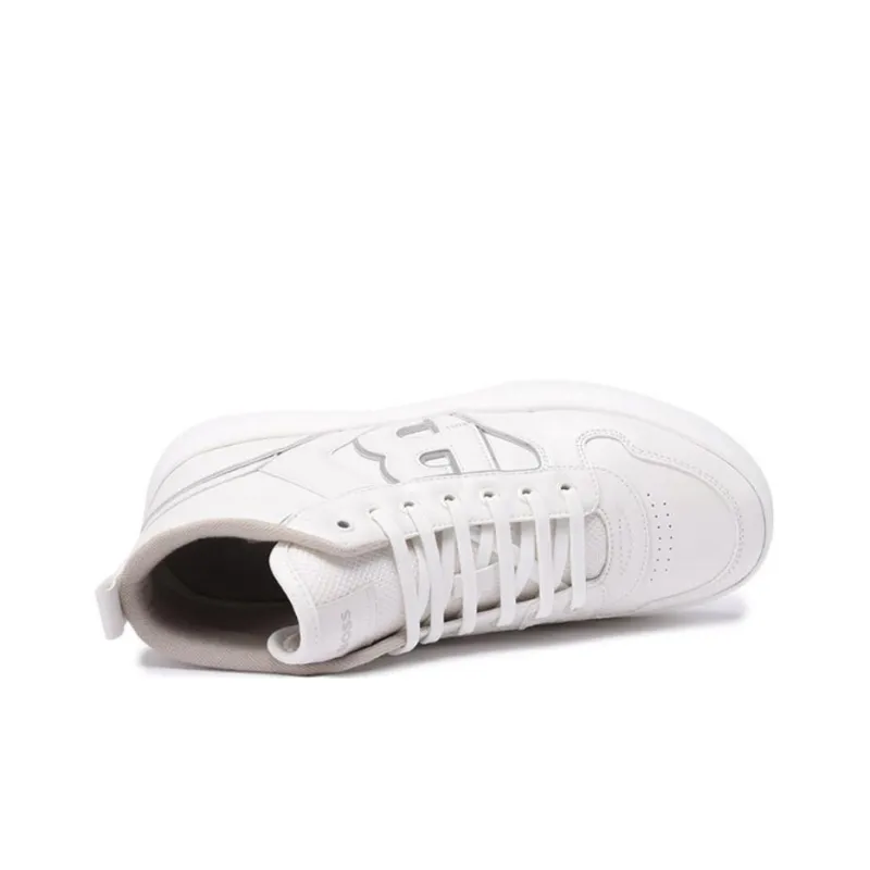 HUGO BOSS Casual Skateboard Shoes Men's White-4