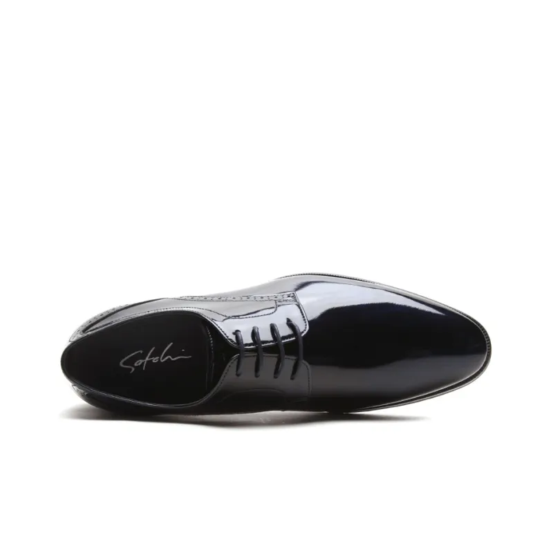 Satchi Dress Shoes Men Low Top Black-3