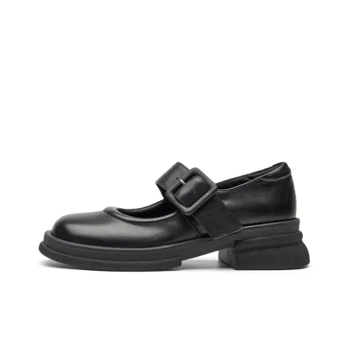 Beau Today Dress Shoes Women's Low-Top Black