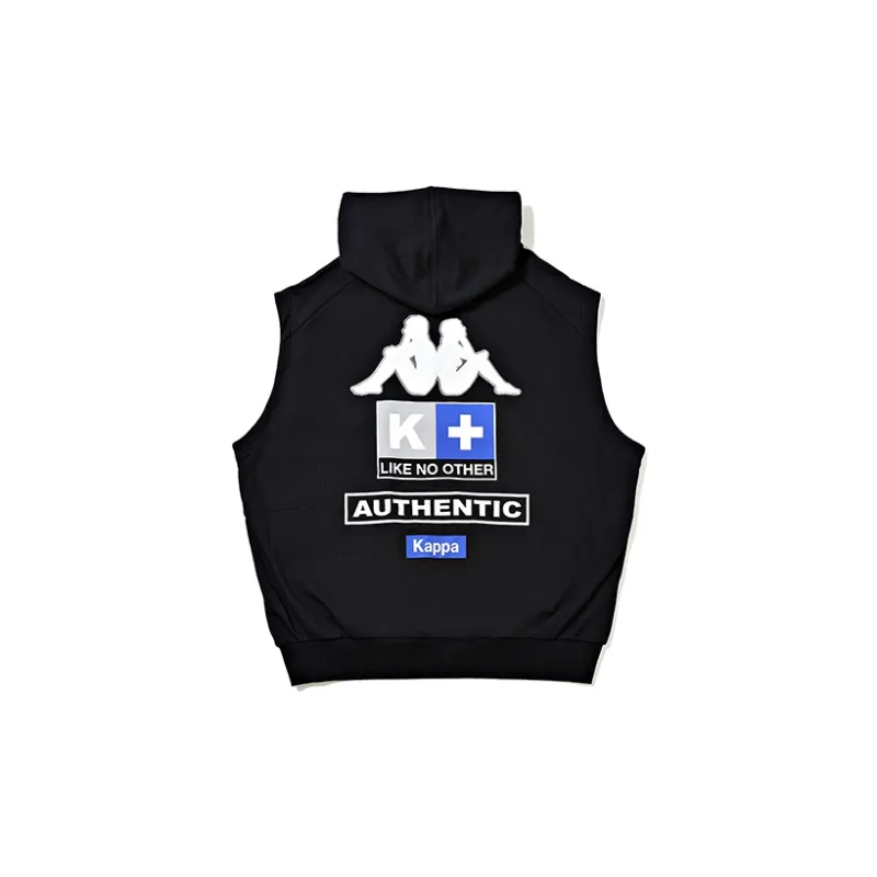 Kappa Tank Tops Men Black-990-1