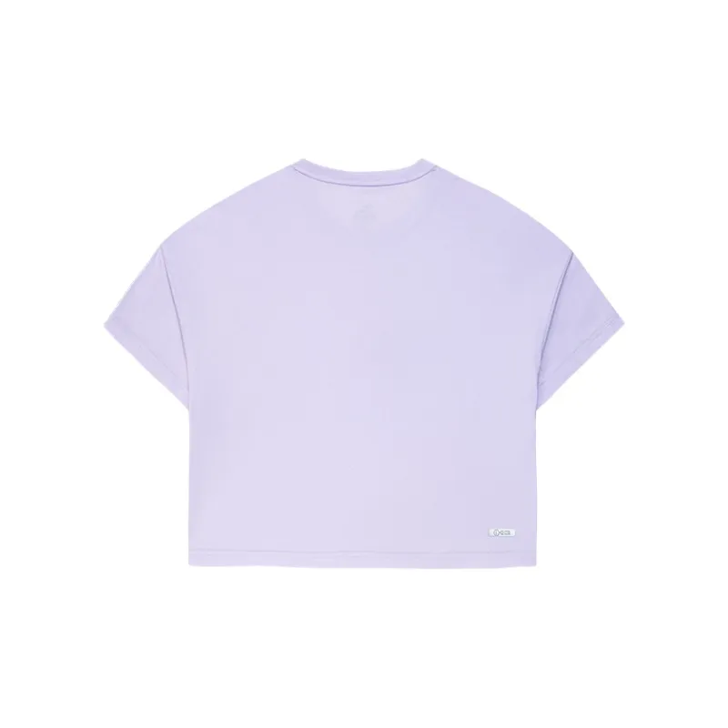 Erke SORONA Cool Series Crop Tops Women's Purple Shell-1