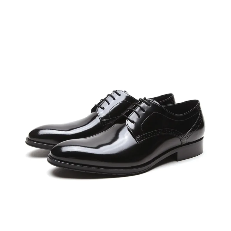 Satchi Dress Shoes Men Low Top Black-2