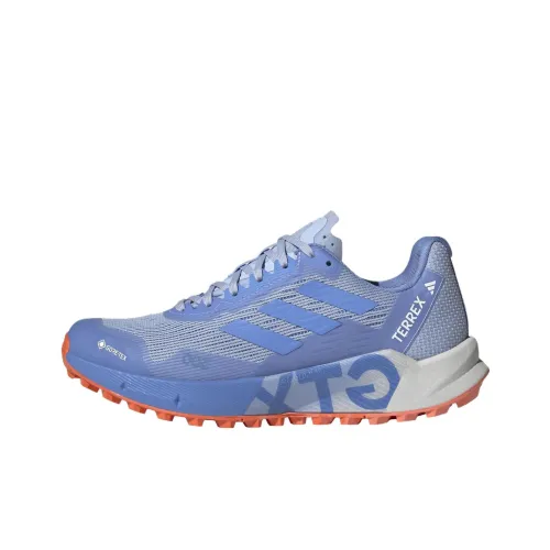 adidas Terrex Agravic Flow 2.0 GORE-TEX 'Blue Dawn Orange'