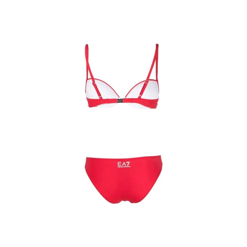 Ea7 EMPORIO ARMANI Logo print Bikini Set-1