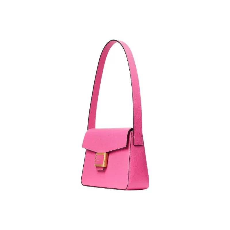 Kate Spade Katy Leather Messenger Bag Handbag Shoulder Bag Women's Rogue Red-1