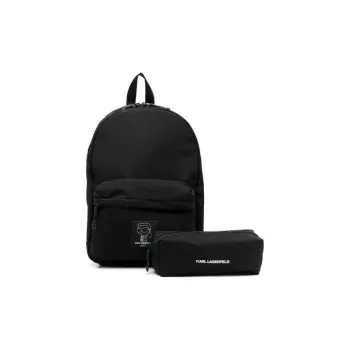 KARL LAGERFELD Polyester Backpack Kids' Black