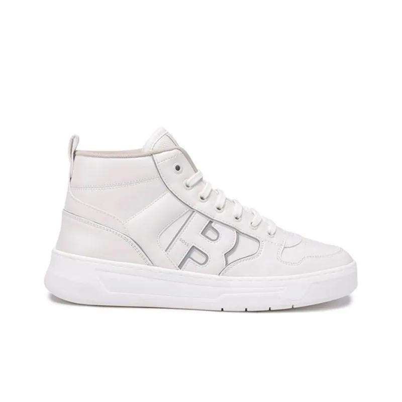 HUGO BOSS Casual Skateboard Shoes Men's White-1