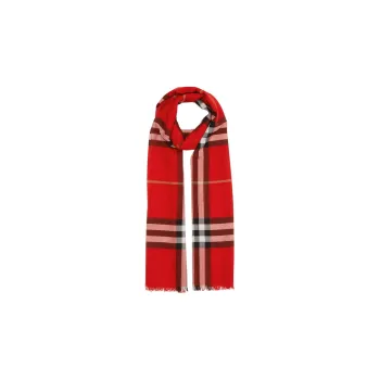 Burberry Knit Scarves Men Red