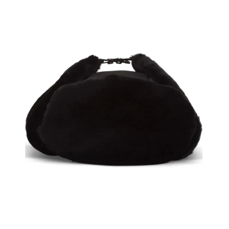 PRADA Trapper Hats Women's Black-0