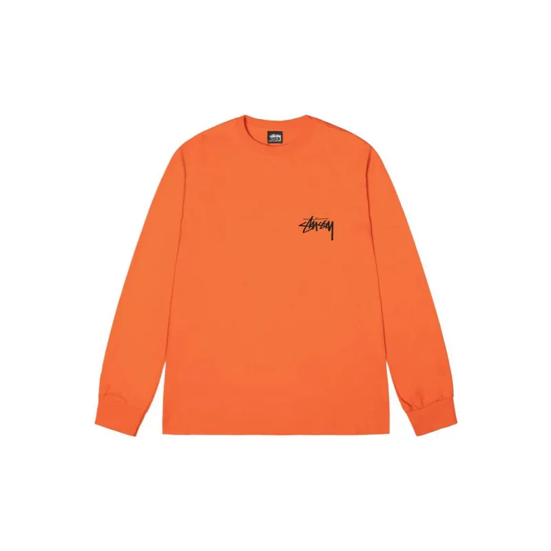 Stussy Gold Lion Long Sleeve Tee-3