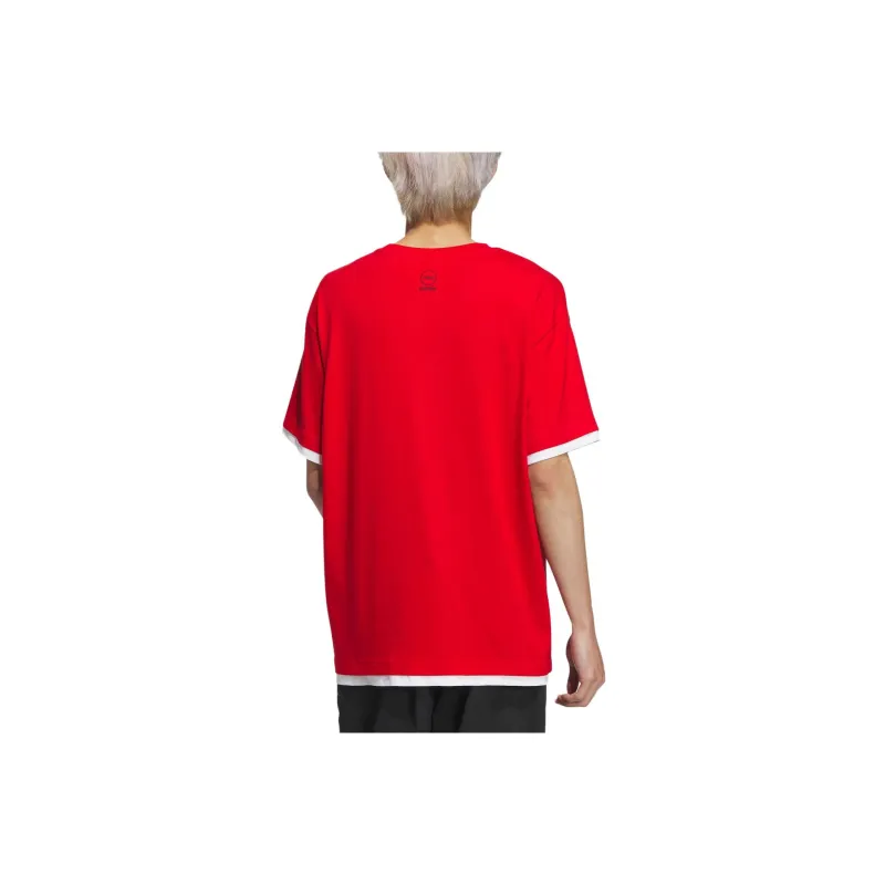 Adidas Neo T Shirt Unisex Light Scarlet-1