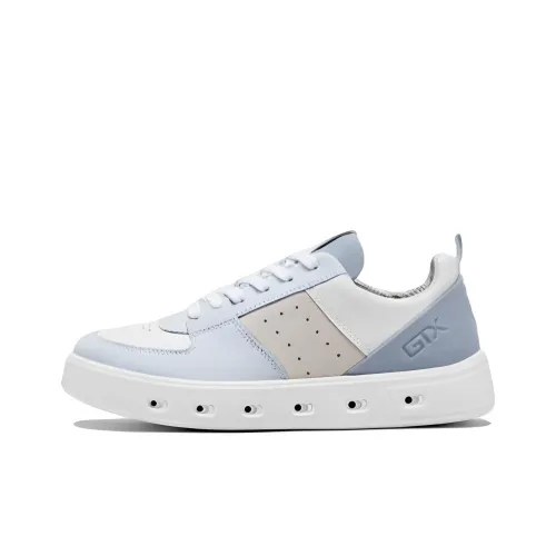 Ecco Street 720 Series Skateboard Shoes Women's Low-Top Sky Blue