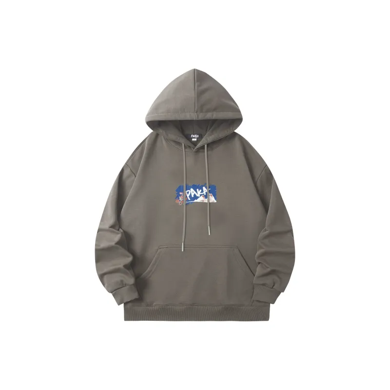 PAKA Hooded Loose Fit Sweatshirt Spring And Autumn Unisex-12
