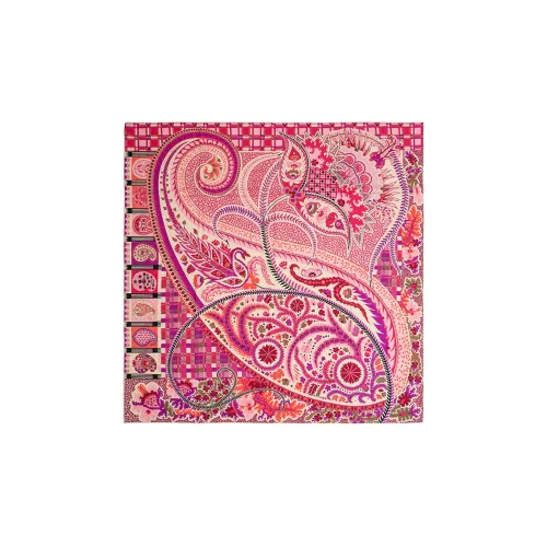 HERMES Silk Scarves Women's Purple