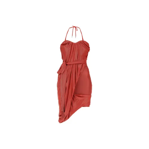 Vivienne Westwood Sleeveless Dresses Women's Red