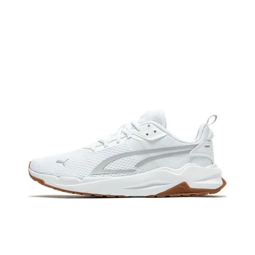 PUMA Stride Running Shoes Unisex Low-Top White/Brown