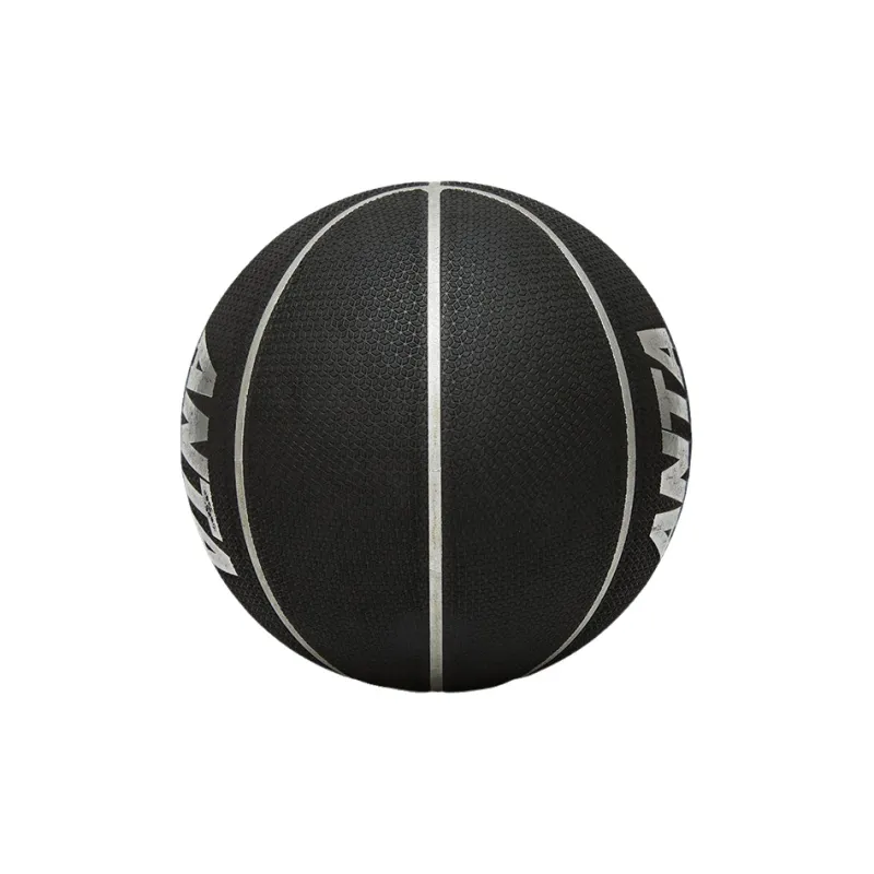 Anta PU Basketball Black Silver Size 7 Ball Training Competition-1