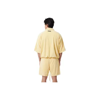 Fear Of God Essentials Shirts Unisex Light Yellow
