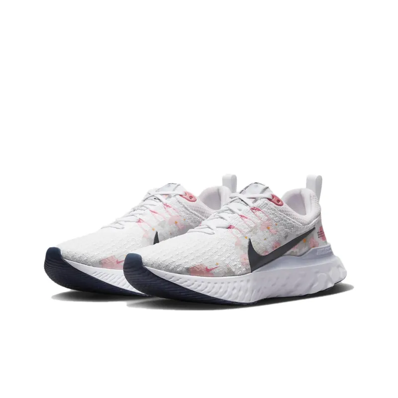 Nike React Infinity Run Fk 3 Prm 'White Navy Pearl Pink' Women's-2