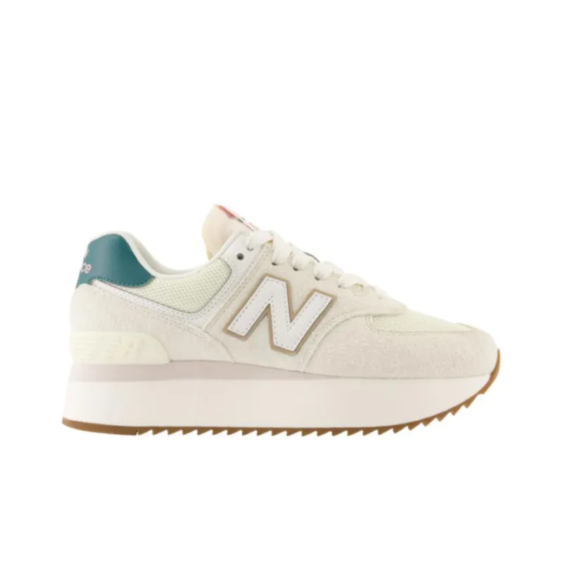 New Balance 574 Plus Turtledove Vintage Teal Women's-1