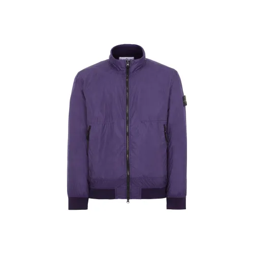 STONE ISLAND Jackets Men Purple