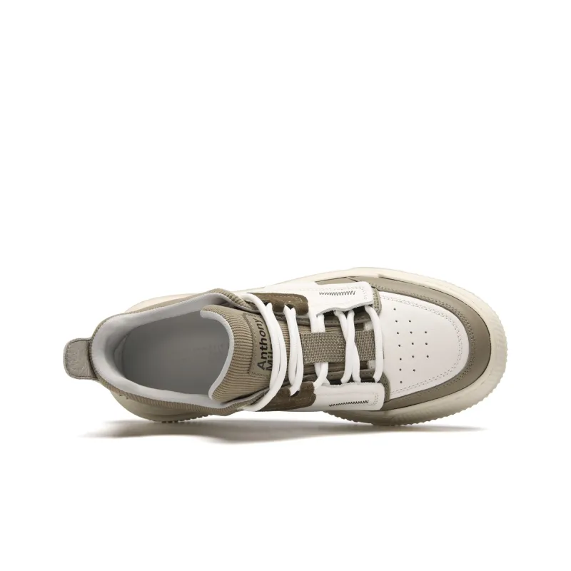 Anthony Miles Stylish Skateboarding Shoes Men's Ecru-2