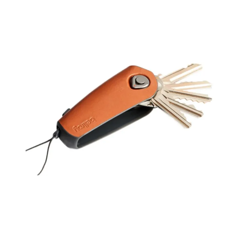 BELLROY Cow Leather Key Pouch Regular Unisex Terracotta Brown-0