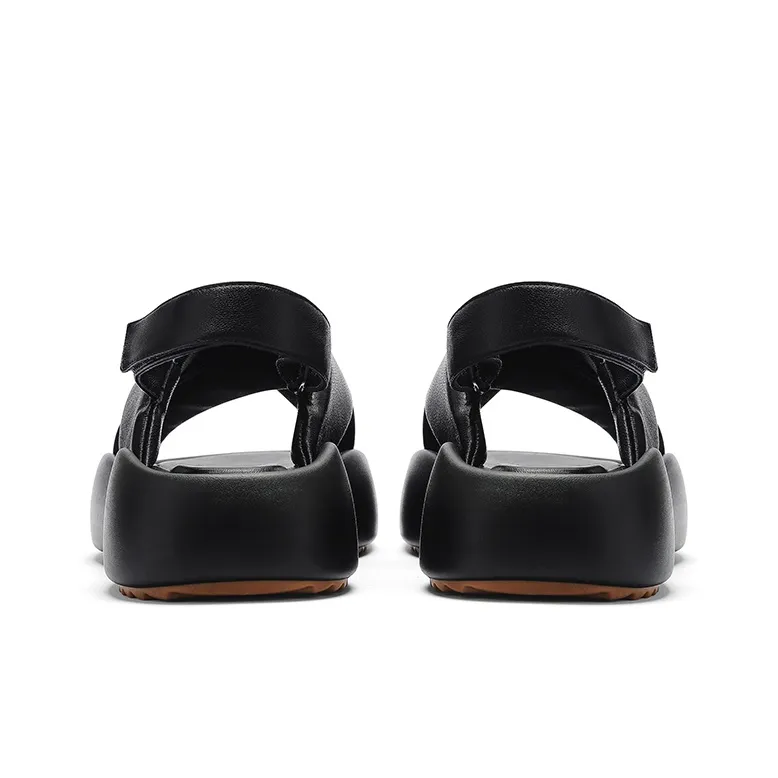 ELLE One Strap Slippers 4cm Women's-3